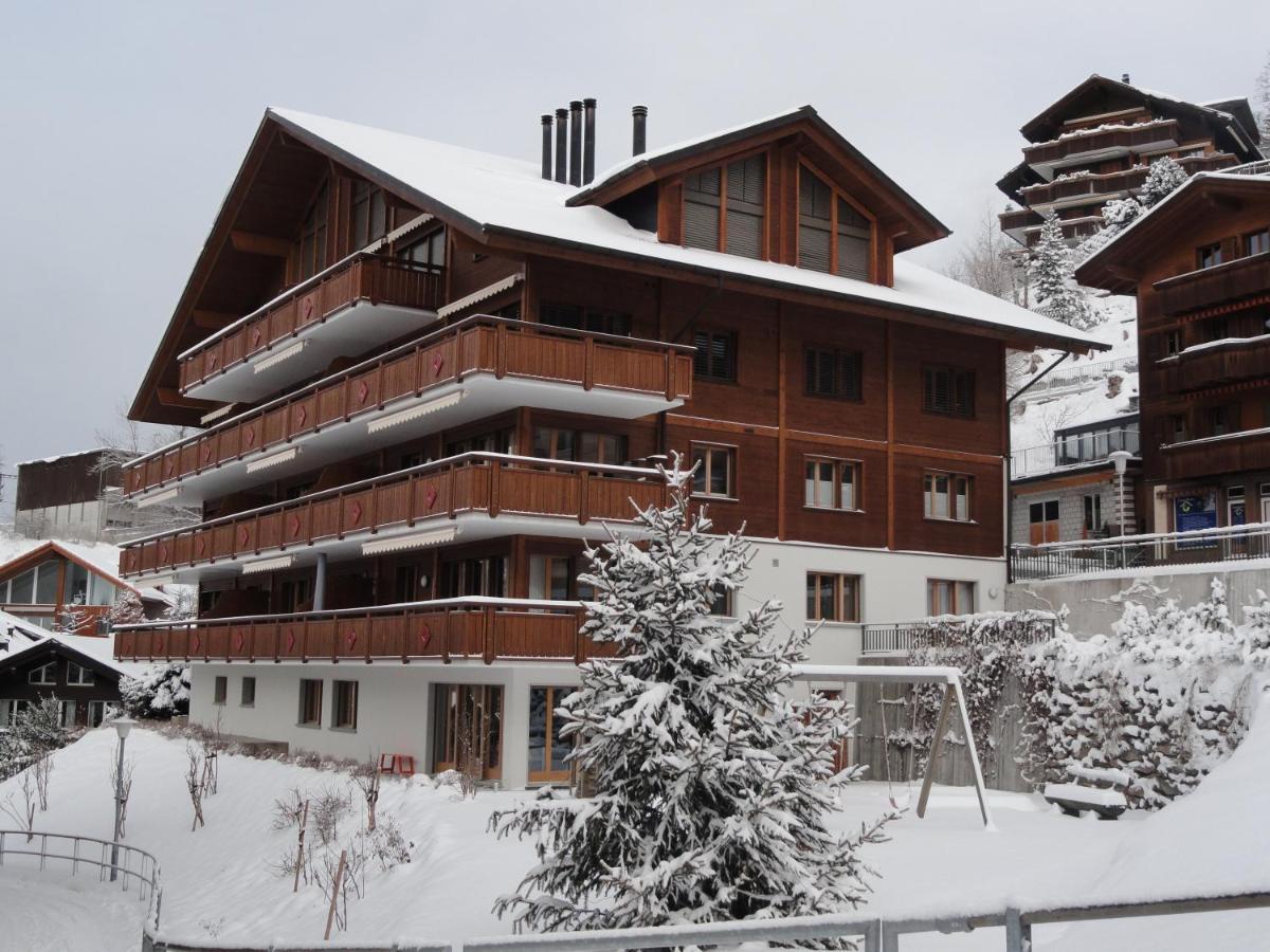 Chalet Bella Vista 4 Wengen Kültér fotó