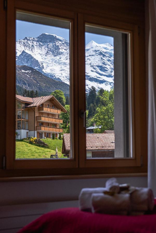 Chalet Bella Vista 4 Wengen Kültér fotó