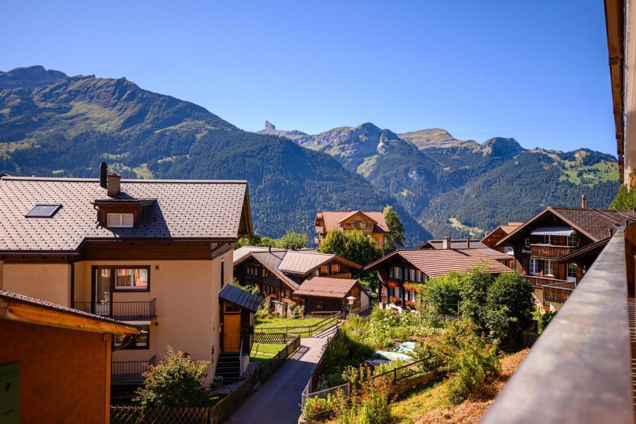 Chalet Bella Vista 4 Wengen Kültér fotó