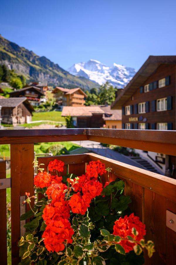 Chalet Bella Vista 4 Wengen Kültér fotó