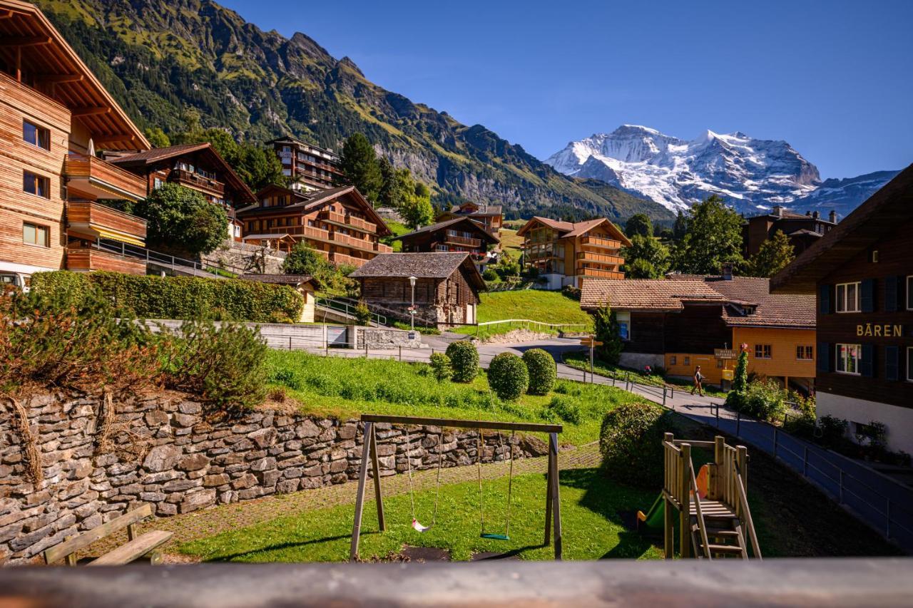 Chalet Bella Vista 4 Wengen Kültér fotó